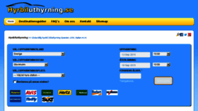What Hyrbiluthyrning.se website looked like in 2016 (8 years ago)