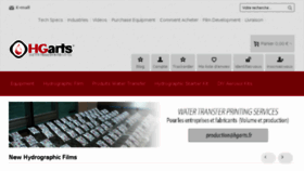 What Hgarts.fr website looked like in 2016 (8 years ago)