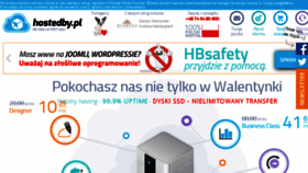 What Hb.pl website looked like in 2016 (8 years ago)