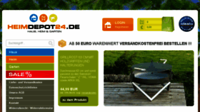 What Heimdepot24.de website looked like in 2016 (8 years ago)