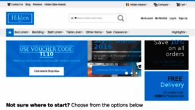 What Hilden.ie website looked like in 2016 (8 years ago)