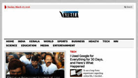 What Headlineskerala.com website looked like in 2016 (8 years ago)