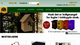 What Hlbutikken.no website looked like in 2016 (8 years ago)