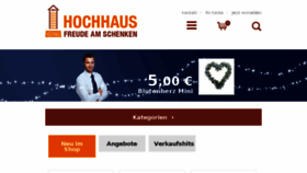 What Hochhaus-gmbh.de website looked like in 2016 (8 years ago)