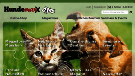 What Hundemaxx.de website looked like in 2016 (8 years ago)