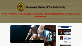 What Holyfamilysisters.us website looked like in 2016 (8 years ago)