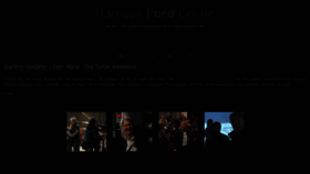 What Harrison-ford.org website looked like in 2016 (8 years ago)