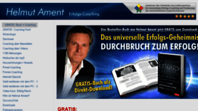 What Helmut-ament.de website looked like in 2016 (8 years ago)