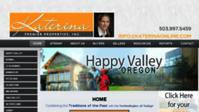 What Happyvalleyrealtors.com website looked like in 2016 (8 years ago)