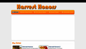 What Harvesthonors.org website looked like in 2016 (8 years ago)
