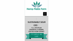 What Hempfieldsfarm.com website looked like in 2016 (8 years ago)