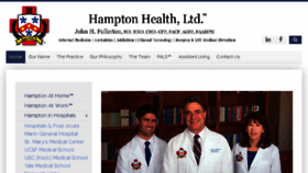 What Hamptonhealthltd.com website looked like in 2016 (8 years ago)