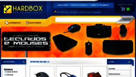 What Hardbox.com.br website looked like in 2016 (8 years ago)