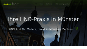 What Hno-moellers.de website looked like in 2016 (8 years ago)