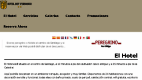 What Hotelreyfernando.com website looked like in 2016 (8 years ago)