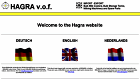 What Hagra.nl website looked like in 2016 (8 years ago)