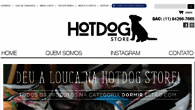 What Hotdogstore.com.br website looked like in 2016 (8 years ago)