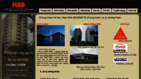 What Hanoichongtham.com website looked like in 2016 (8 years ago)