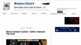 What Homebars.barinacraft.com website looked like in 2016 (8 years ago)