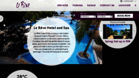 What Hotellereve.com website looked like in 2016 (8 years ago)