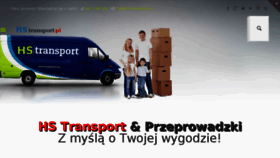 What Hs-transport.pl website looked like in 2016 (8 years ago)