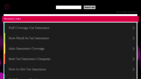 What Howmuchisfullcoveragecarinsurance.com website looked like in 2016 (8 years ago)