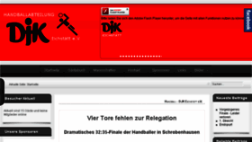 What Handball-eichstaett.de website looked like in 2016 (8 years ago)