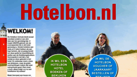 What Hotelbon.nl website looked like in 2016 (8 years ago)