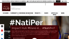 What Hubmilan.com website looked like in 2016 (8 years ago)