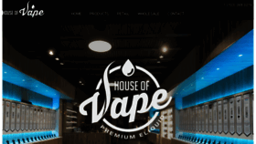 What Houseofvape.com website looked like in 2016 (8 years ago)