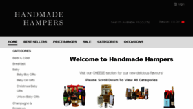 What Handmade-hamper.co.uk website looked like in 2016 (8 years ago)