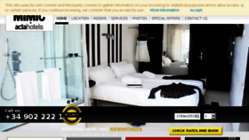 What Hotel-mimic.com website looked like in 2016 (8 years ago)