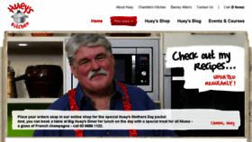 What Hueyskitchen.com.au website looked like in 2016 (8 years ago)