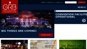 What Houstonconventionctr.com website looked like in 2016 (8 years ago)