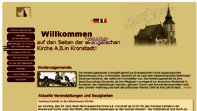 What Honterusgemeinde.ro website looked like in 2016 (8 years ago)