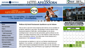 What Hotelapeldoorn.nl website looked like in 2016 (8 years ago)
