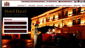 What Hotelhavel.eu website looked like in 2016 (8 years ago)
