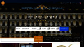 What Hotel-aston.com website looked like in 2016 (8 years ago)