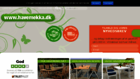 What Havemekka.dk website looked like in 2016 (8 years ago)