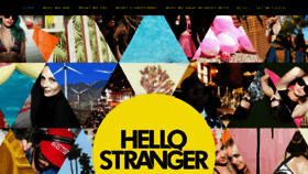 What Hellostrangercreative.com website looked like in 2016 (8 years ago)