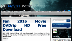 What Hdmoviespoint.com website looked like in 2016 (8 years ago)