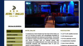 What Hoteldallassylhet.com website looked like in 2016 (7 years ago)