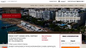 What Hotel-martinez.com website looked like in 2016 (8 years ago)
