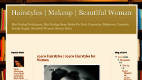 What Hairstyles-makeup.blogspot.com website looked like in 2016 (8 years ago)