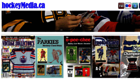 What Hockeymedia.ca website looked like in 2016 (8 years ago)