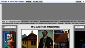 What Hcandersen-homepage.dk website looked like in 2016 (8 years ago)