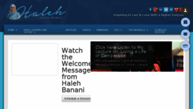 What Halehbanani.com website looked like in 2016 (8 years ago)