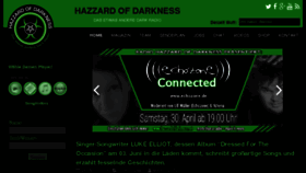 What Hazzardofdarkness.net website looked like in 2016 (8 years ago)