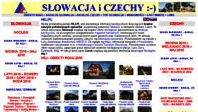 What Hej.pl website looked like in 2016 (8 years ago)