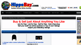 What Hippobay.com website looked like in 2016 (8 years ago)